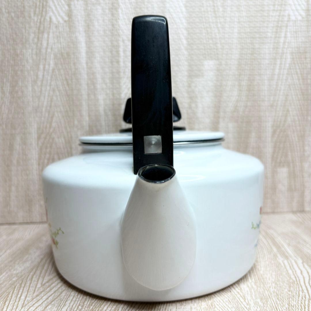 象印エナトップ ホーローケトル 2L やかん 昭和レトロ キッチン