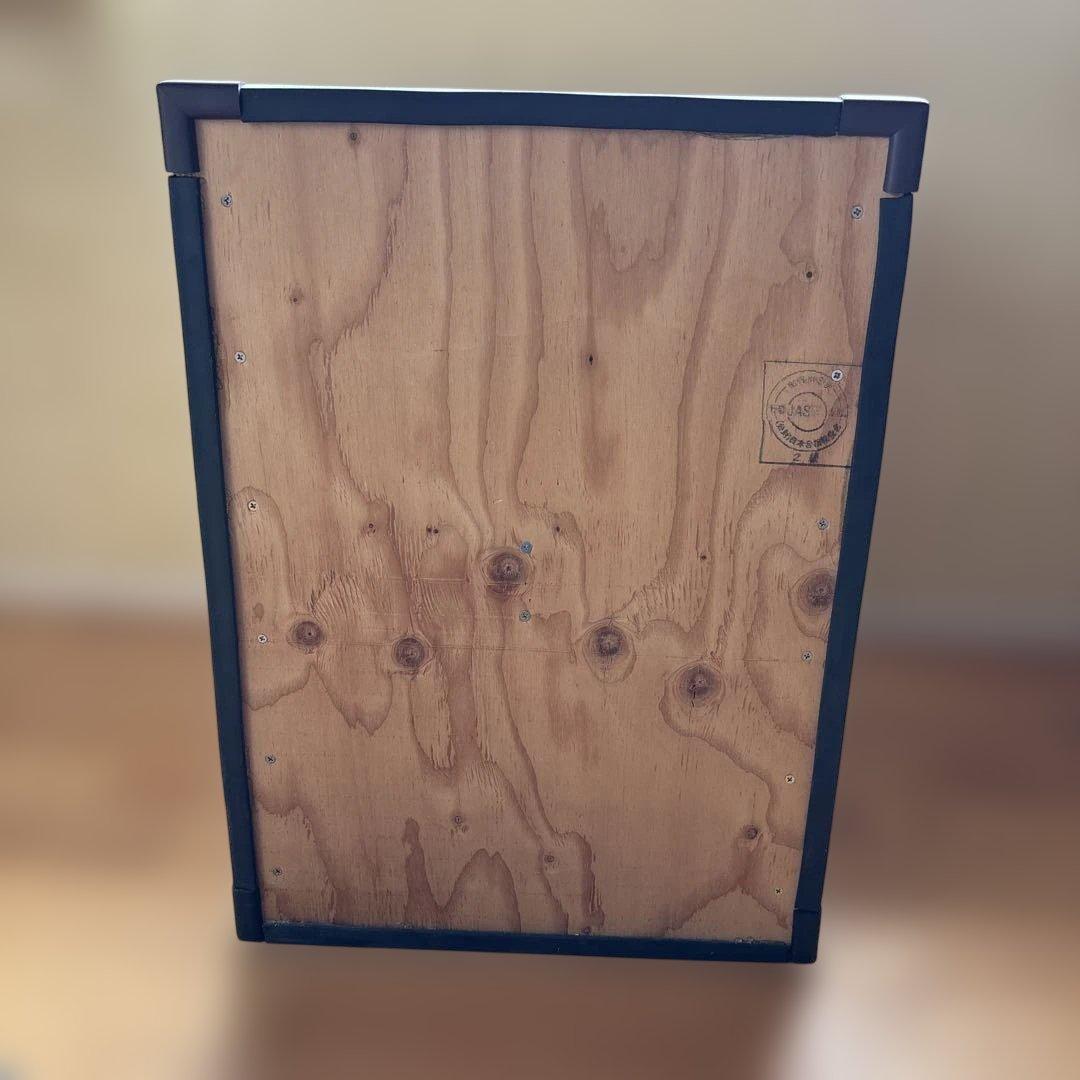 合板製収納ボックス（黒いエッジ付き）