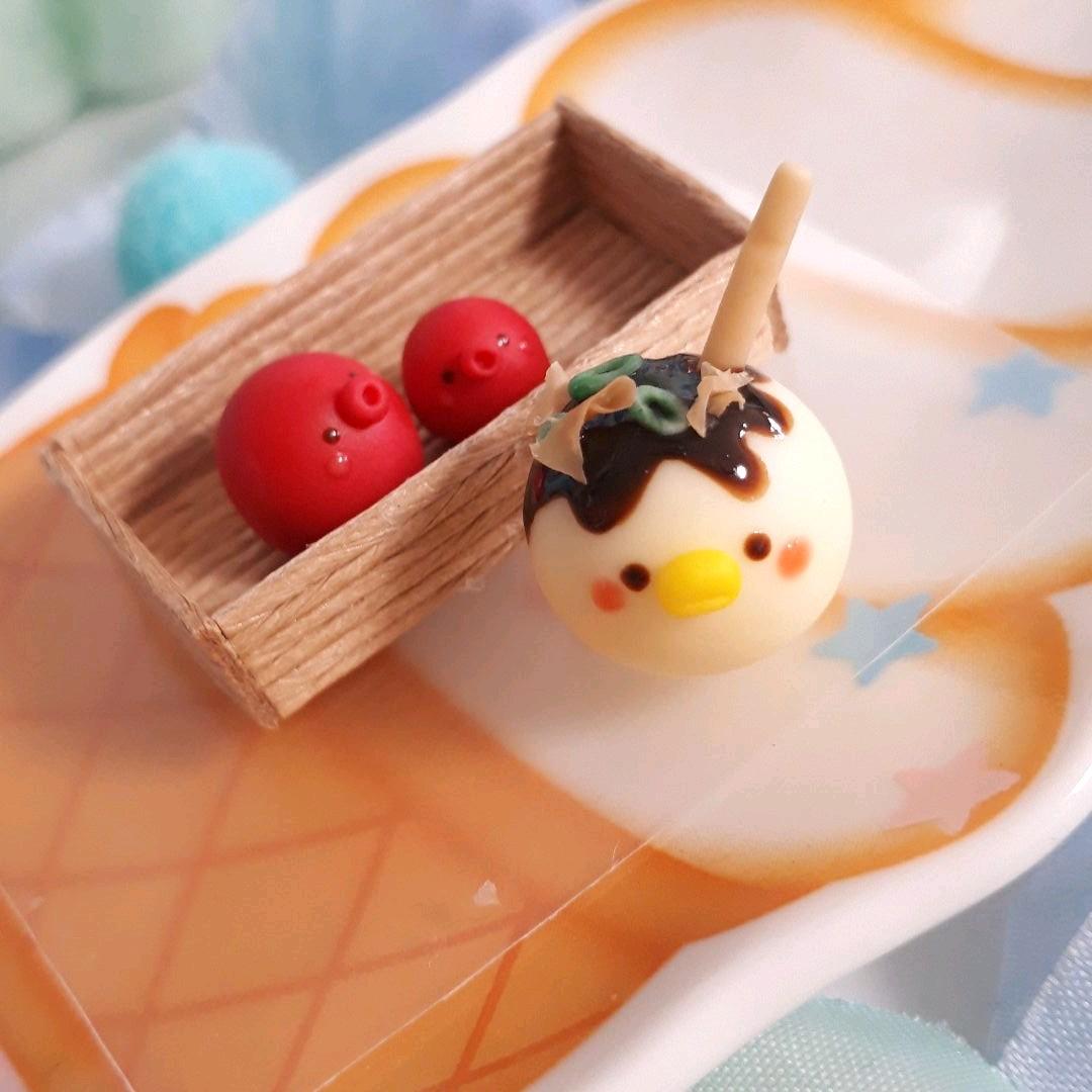 ひよこのタコ焼き？！タコさん付き♡