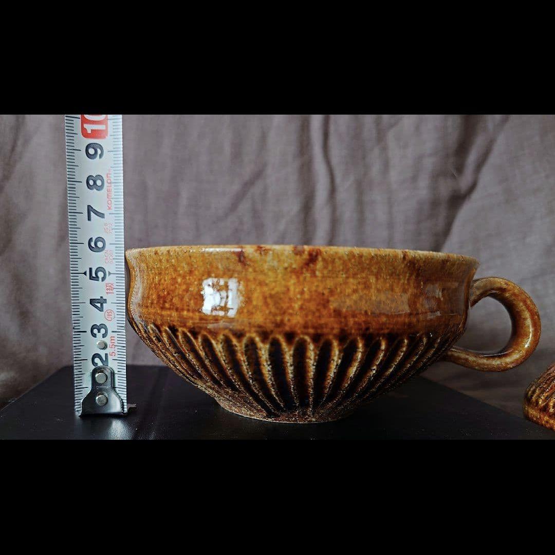 余宮隆 さん　スープカップ　２客セット