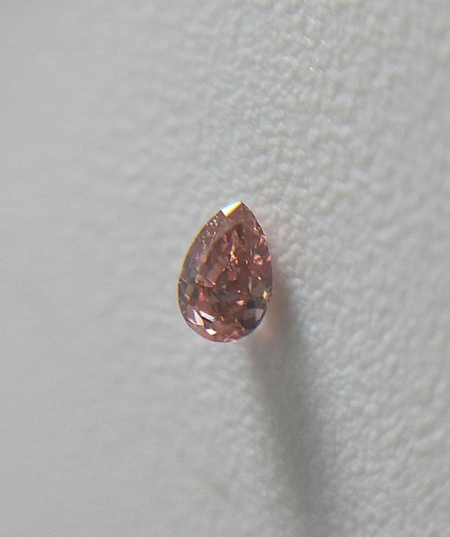 天然ピンクダイヤ FANCY DEEP PINK AGTソ 0.037ct