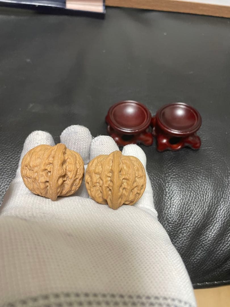 No.495 ❤️遊ぶクルミ 文玩核桃 高級小衆 战鼓 - メルカリ