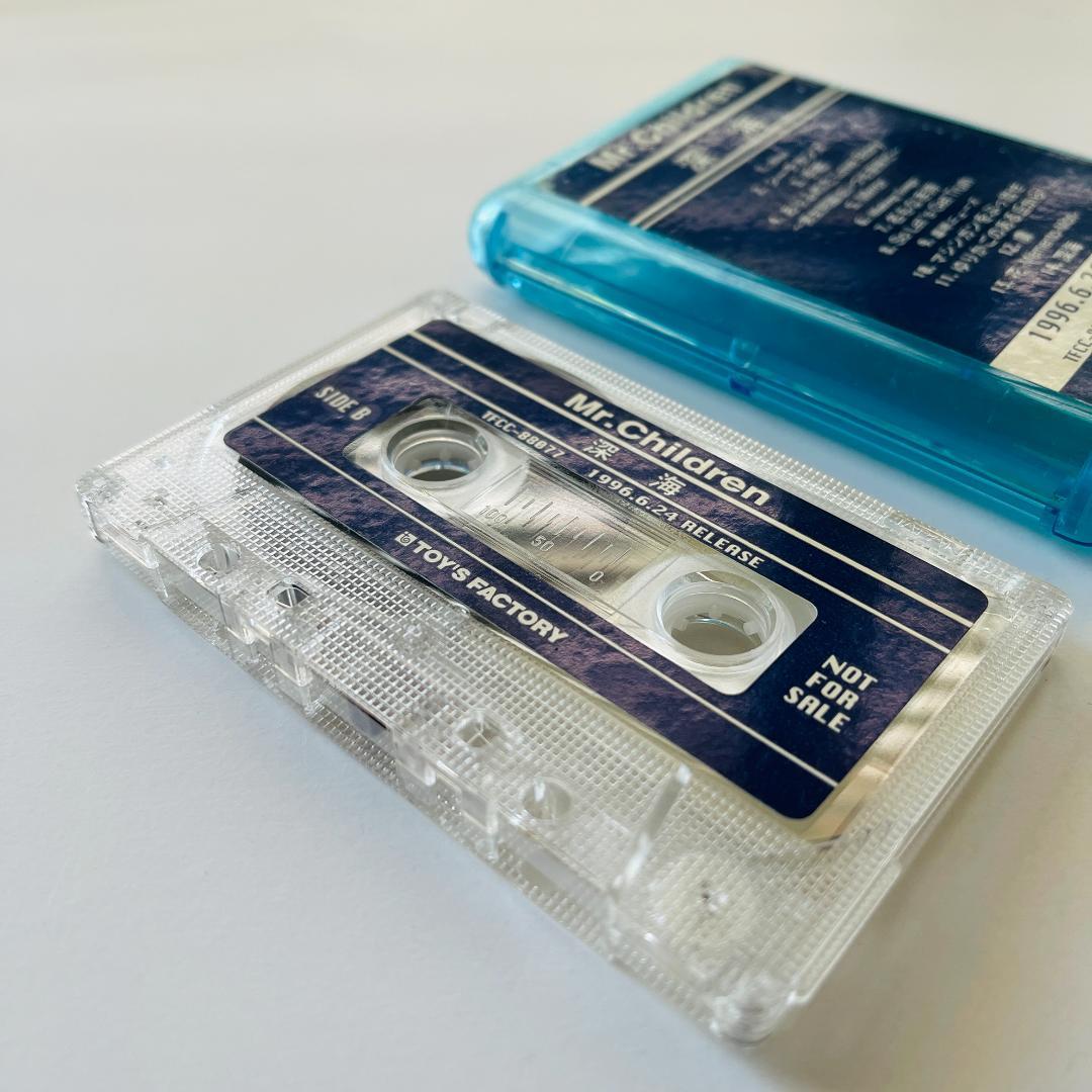 貴重プロモ カセットテープ Mr. Children 深海 ミスター・チルドレン