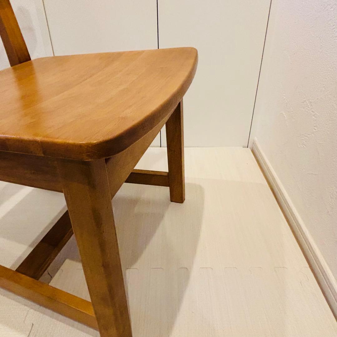 karimoku RUSTIC 子供用 木製チェア レトロ カリモク B - メルカリ