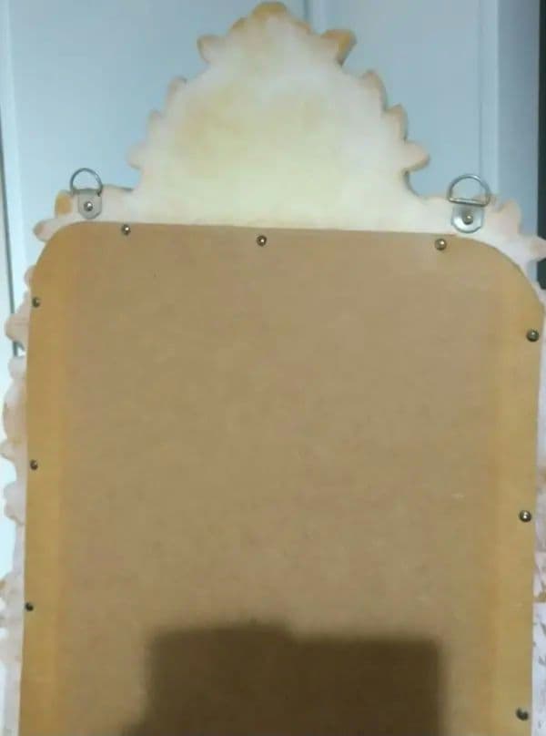 ロココ　豪華　イタリア　姫系　壁掛けミラーリメイク品