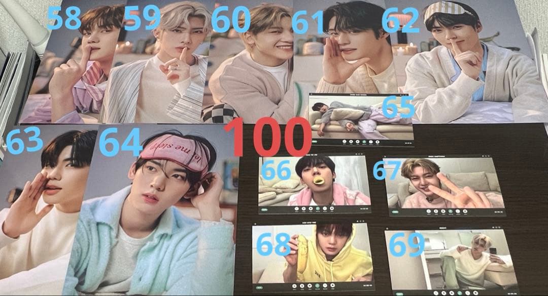 zerobaseone zb1 ゼベワン　トレカ