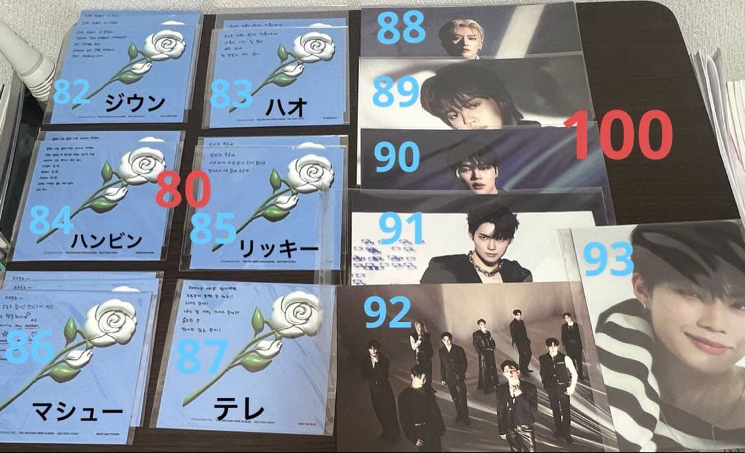 zerobaseone zb1 ゼベワン　トレカ