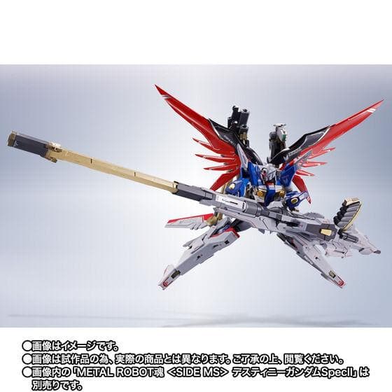 【2品】メタルロボット魂 デスティニーガンダムSpecII／ゼウスシルエット