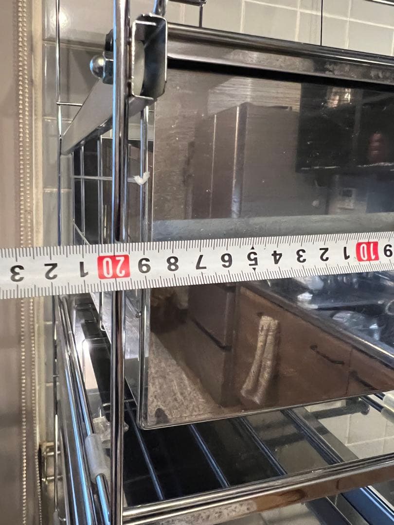 ディノス　ステンレス棚シンク下スライドラック 『3段』『2段式』 2個セット