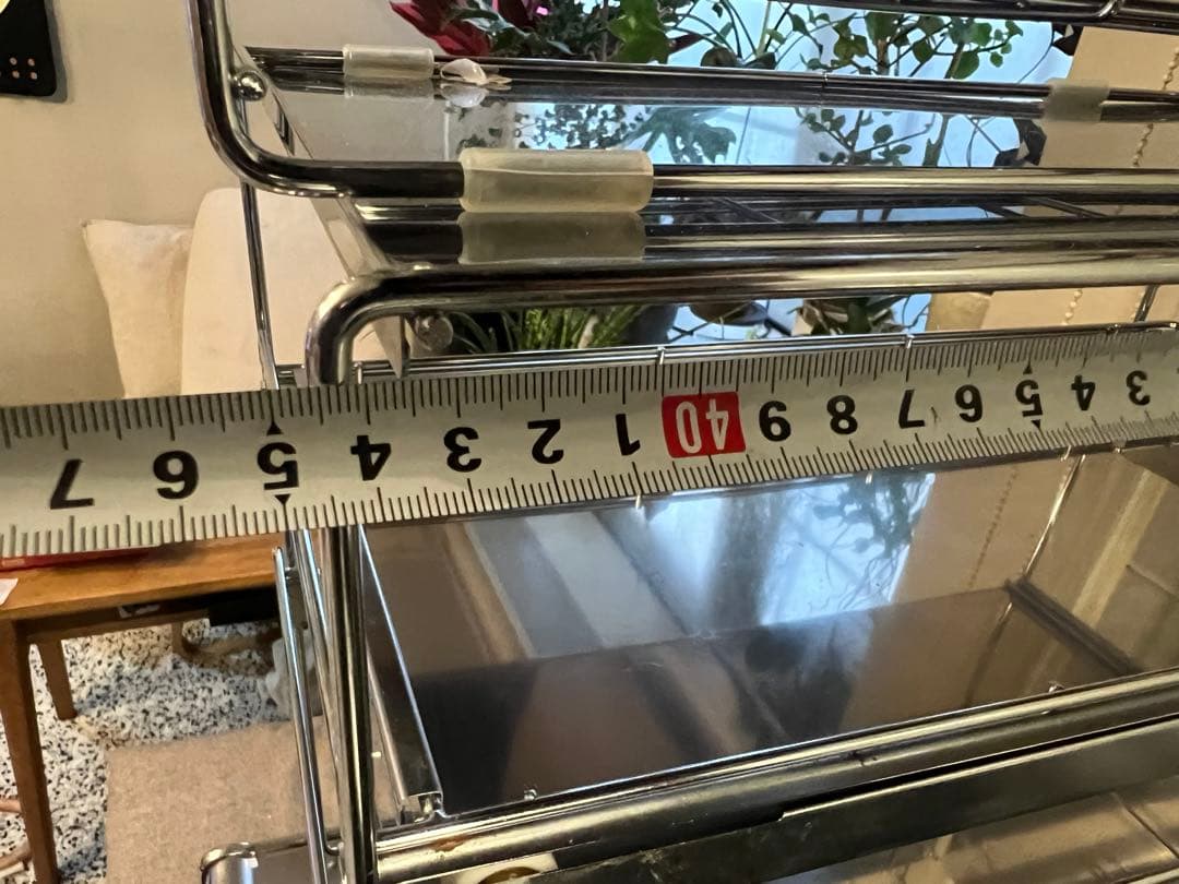 ディノス　ステンレス棚シンク下スライドラック 『3段』『2段式』 2個セット