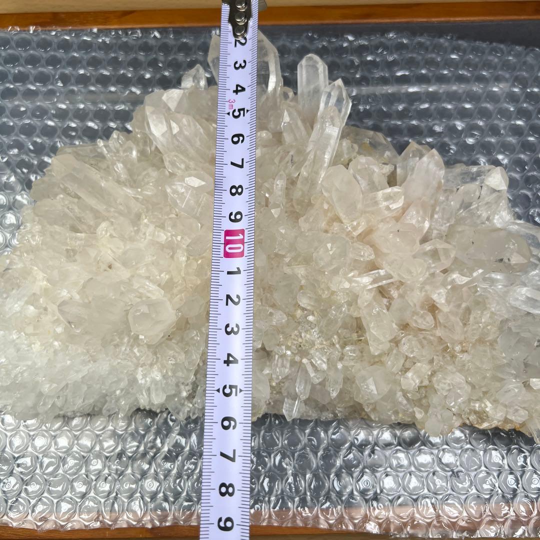 天然石　マニカラン水晶クラスター　1478グラム