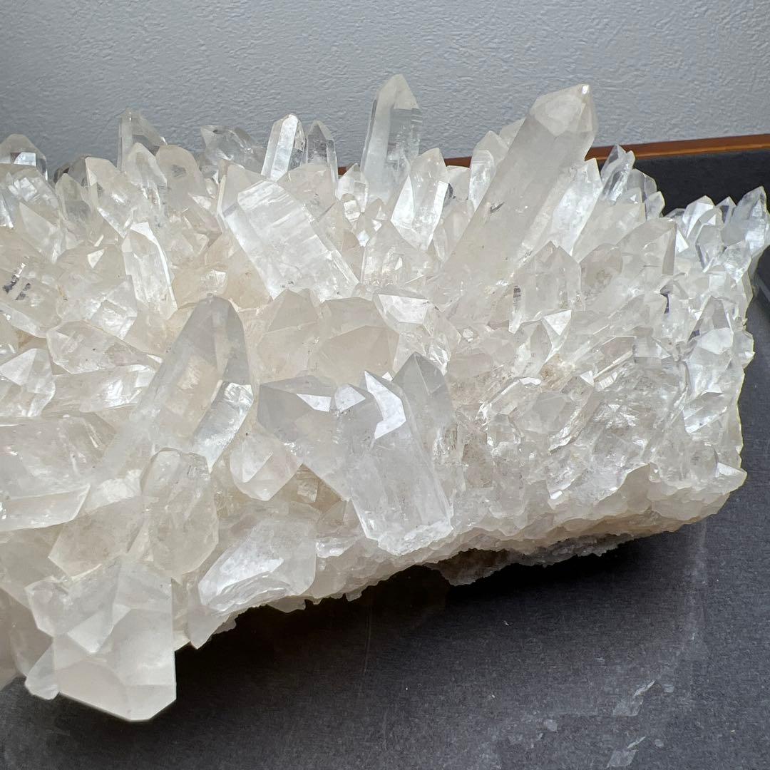 天然石　マニカラン水晶クラスター　1478グラム