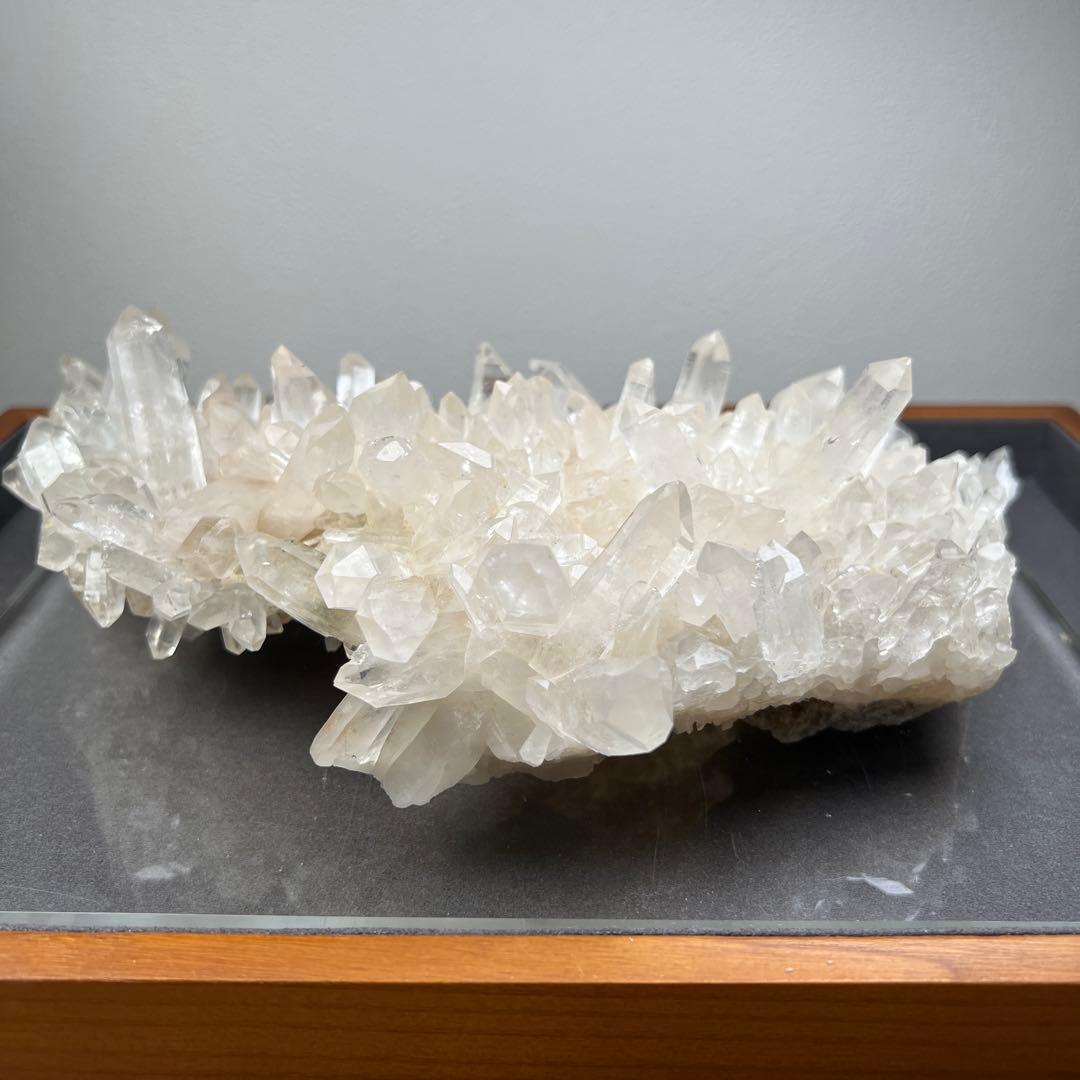 天然石　マニカラン水晶クラスター　1478グラム