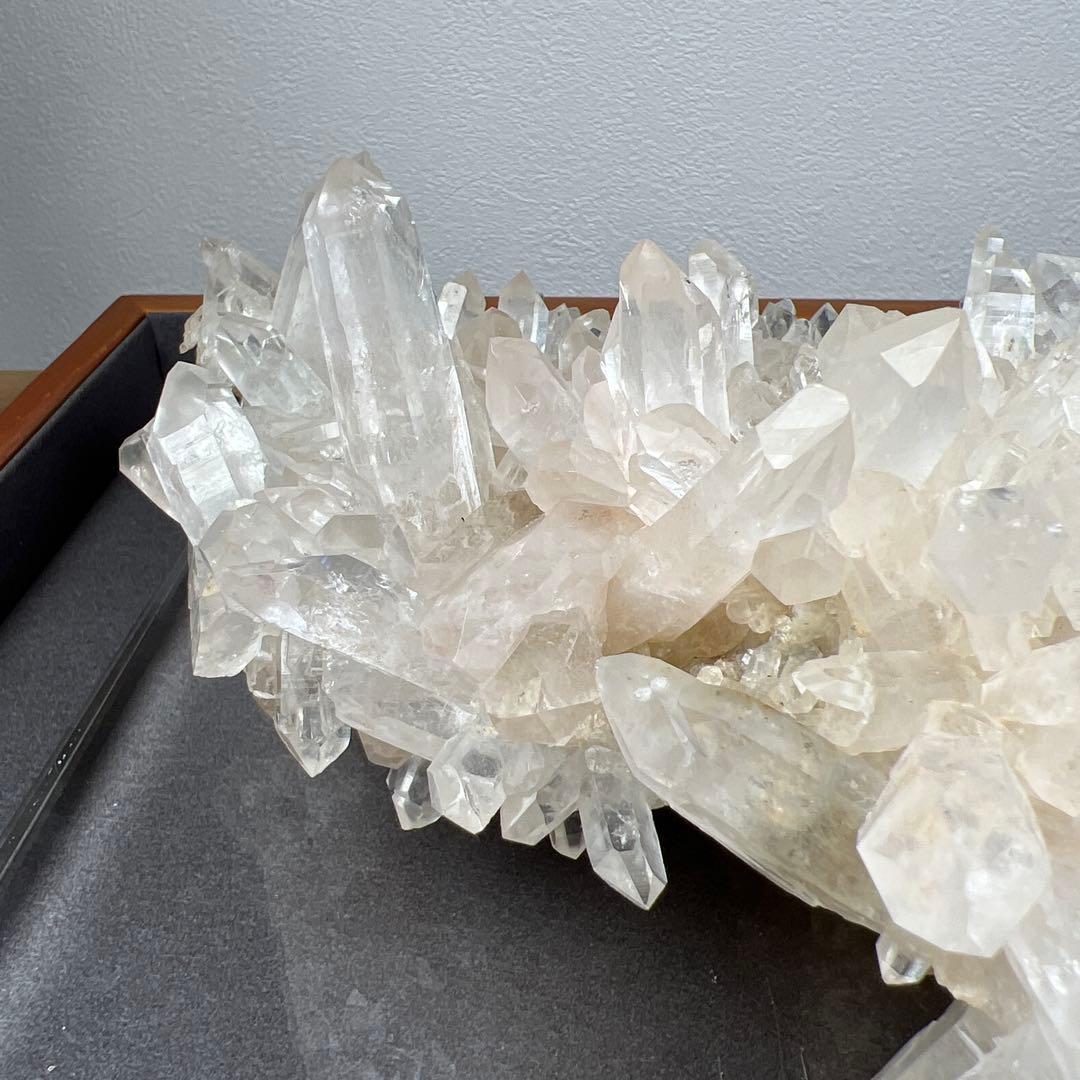 天然石　マニカラン水晶クラスター　1478グラム