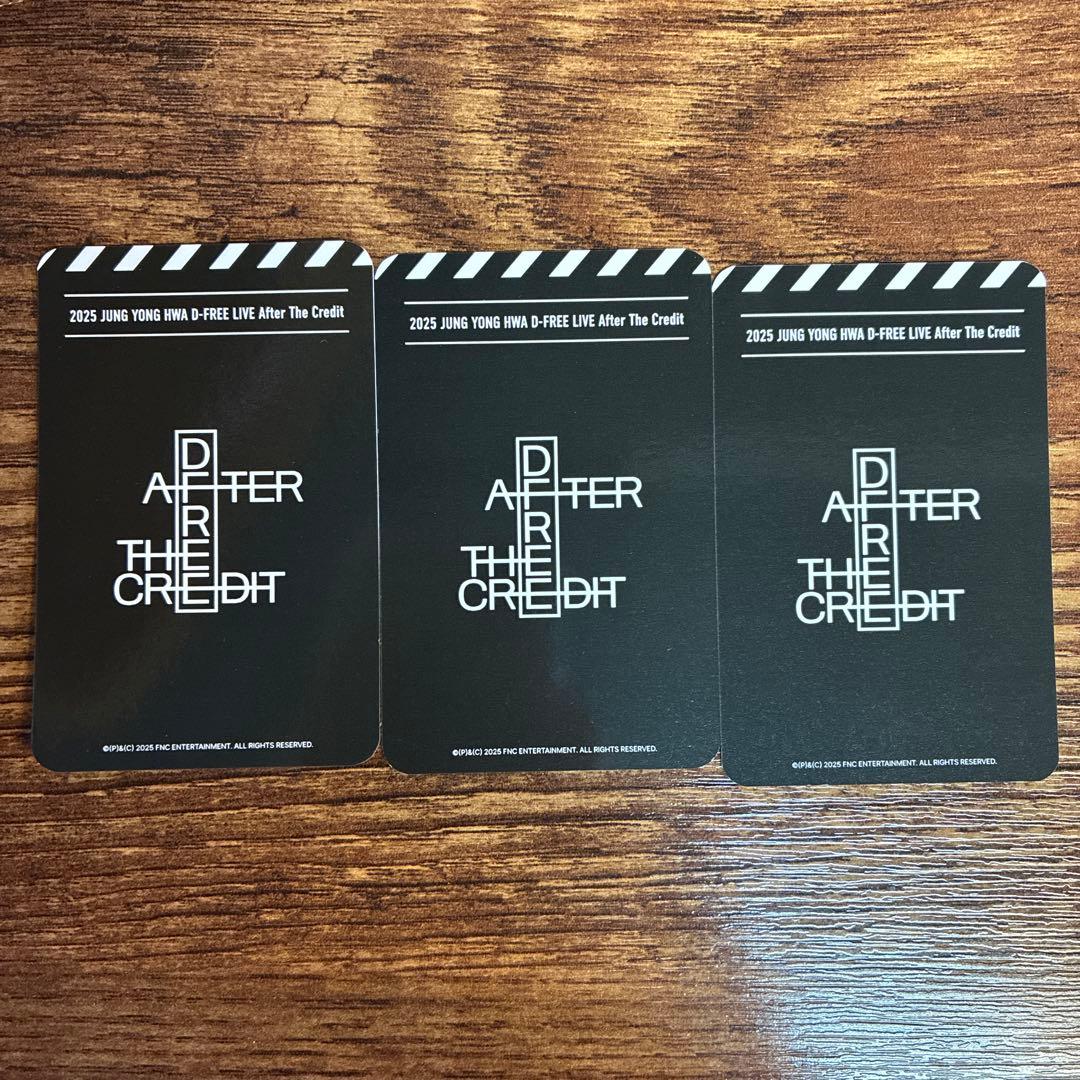 CNBLUE ヨンファ ソロコンサート 購入特典 トレカ 3枚セット コンプ