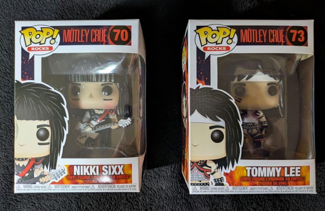 Funko POP! ROCKS MOTLEY CRUE 4体セット