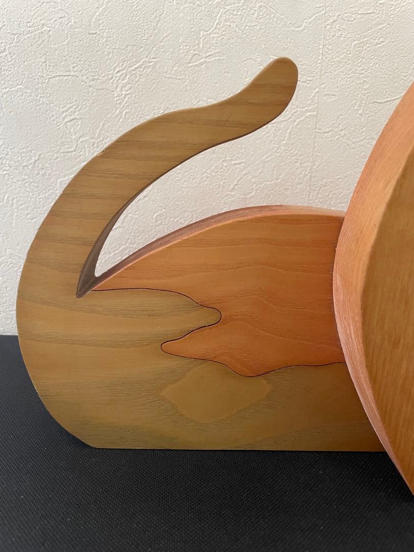 legnomagia レグノマジア 猫　組み木　置物　ヴィンテージ　イタリア製