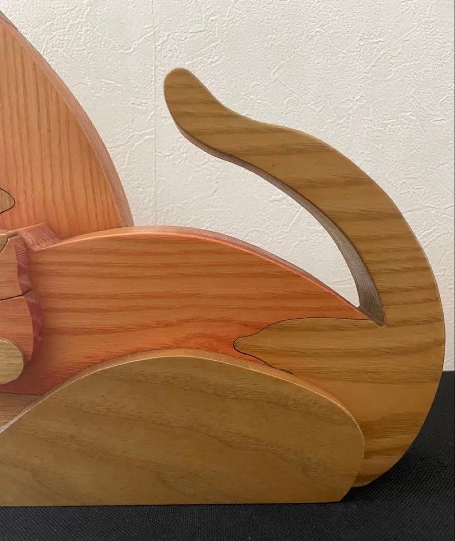 legnomagia レグノマジア 猫　組み木　置物　ヴィンテージ　イタリア製