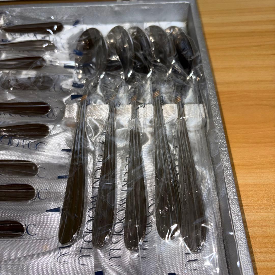 ラッキーウッド　カトラリーセット　5種　25本LUCKY WOOD