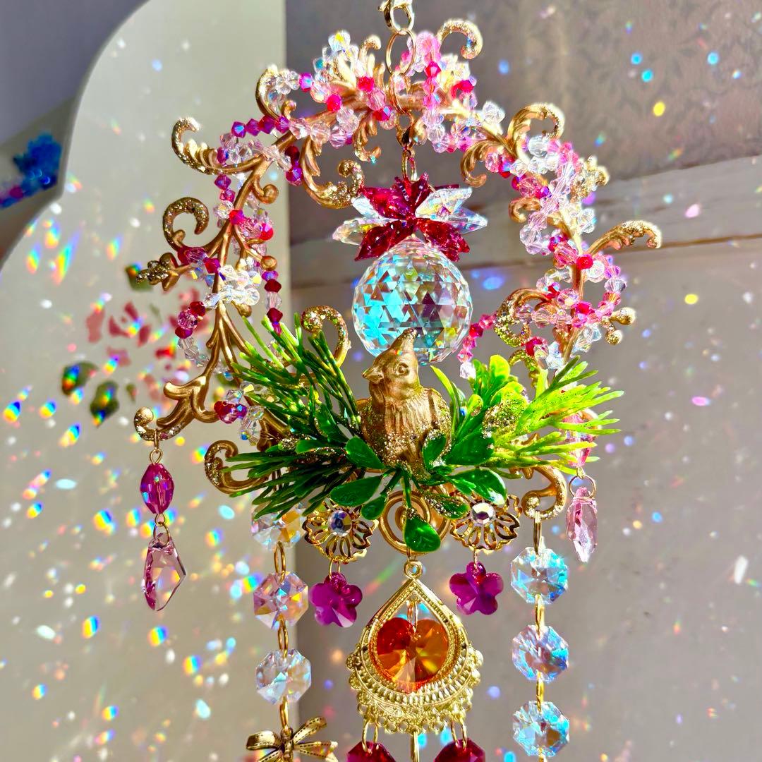 SWAROVSKIサンキャッチャー ✩.*˚