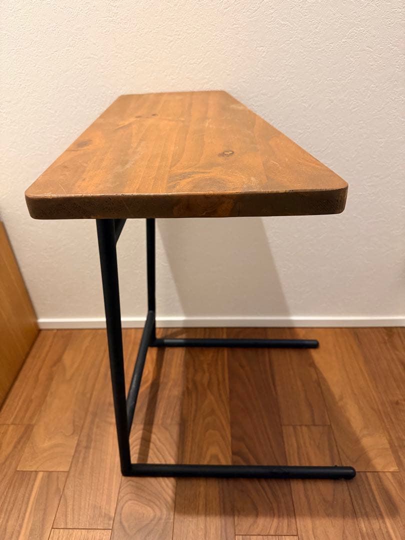 Niko and… サイドテーブル ナイトテーブル アイアン 木製