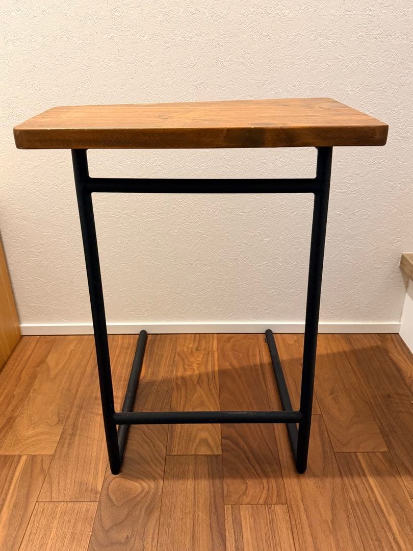 Niko and… サイドテーブル ナイトテーブル アイアン 木製