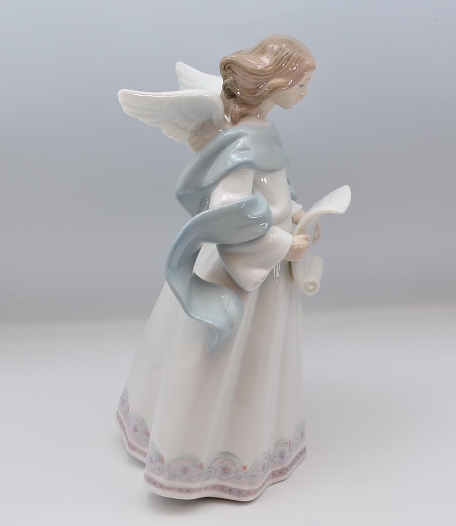 天の歌い手は喜ぶ　＃6321　No.3　★リヤドロ　スペイン　ポーセリン　箱付