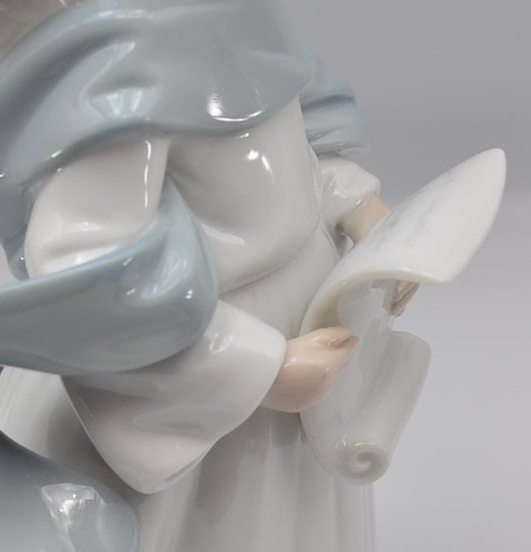 天の歌い手は喜ぶ　＃6321　No.3　★リヤドロ　スペイン　ポーセリン　箱付