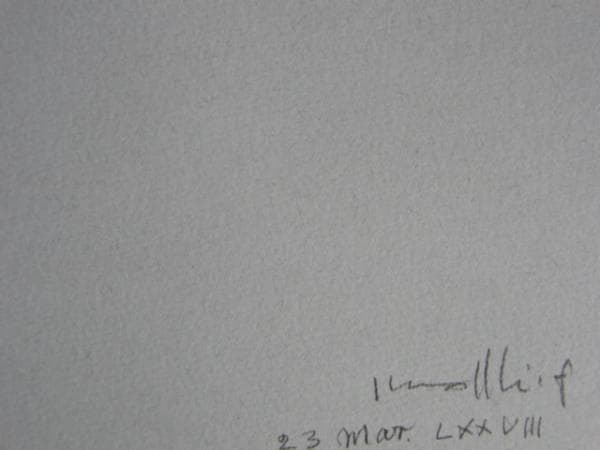 古沢　岩美、クロッキー　H、希少な額装用画集より、新品額装付、状態良好