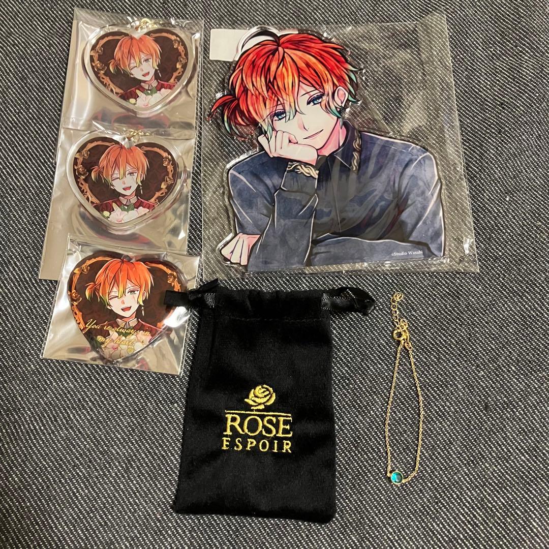 あくねこ テディ バレンタイン VD ブレスレット 缶バッジ アクキー