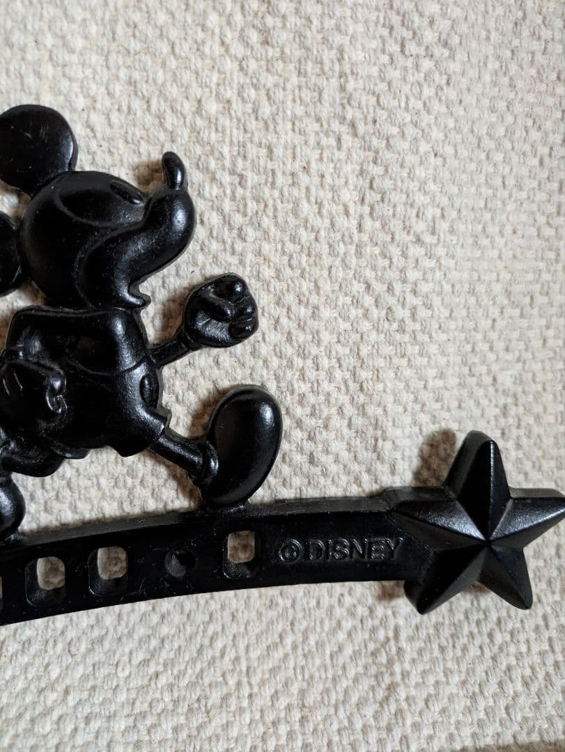 Disney ミッキーマウス インテリアプレート／鋳物