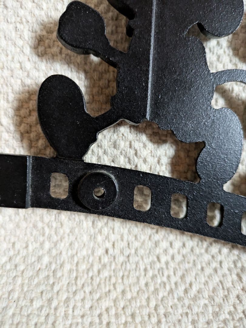 Disney ミッキーマウス インテリアプレート／鋳物