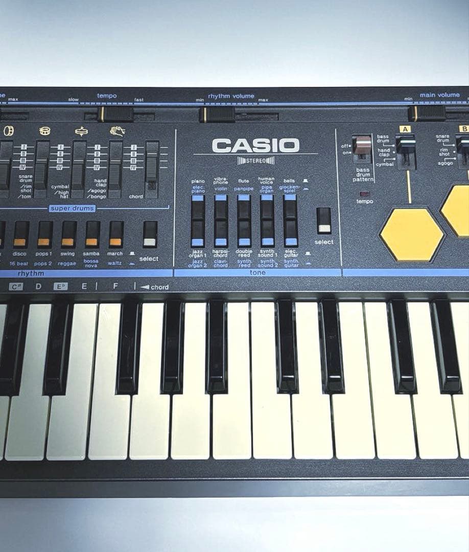 た*ま様 Casio MT-500☆リズムマシン付きシンセサイザー☆日本製☆レト