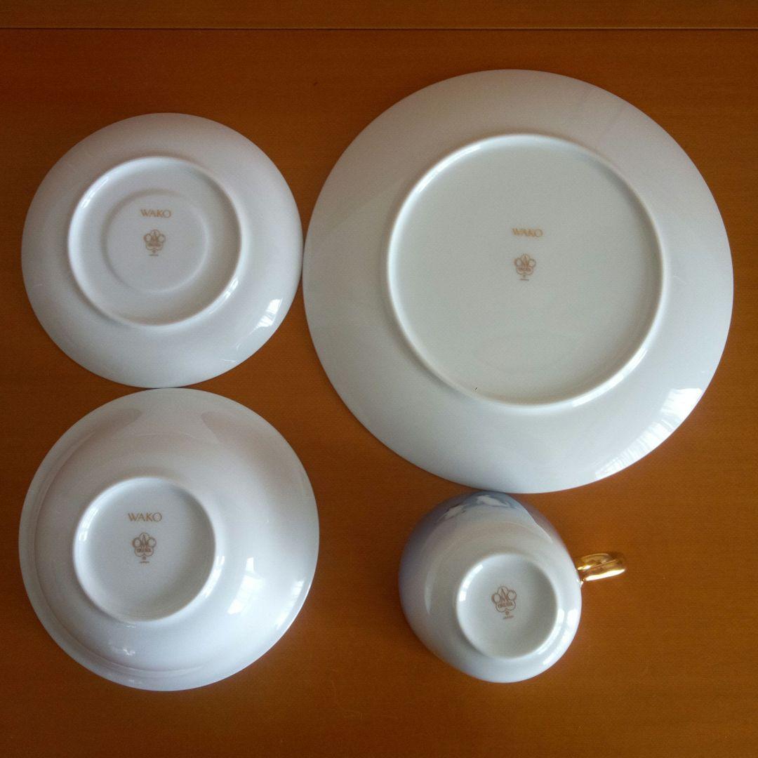 【希少】大倉陶園×和光 モーニングセット ８pieces 未使用品