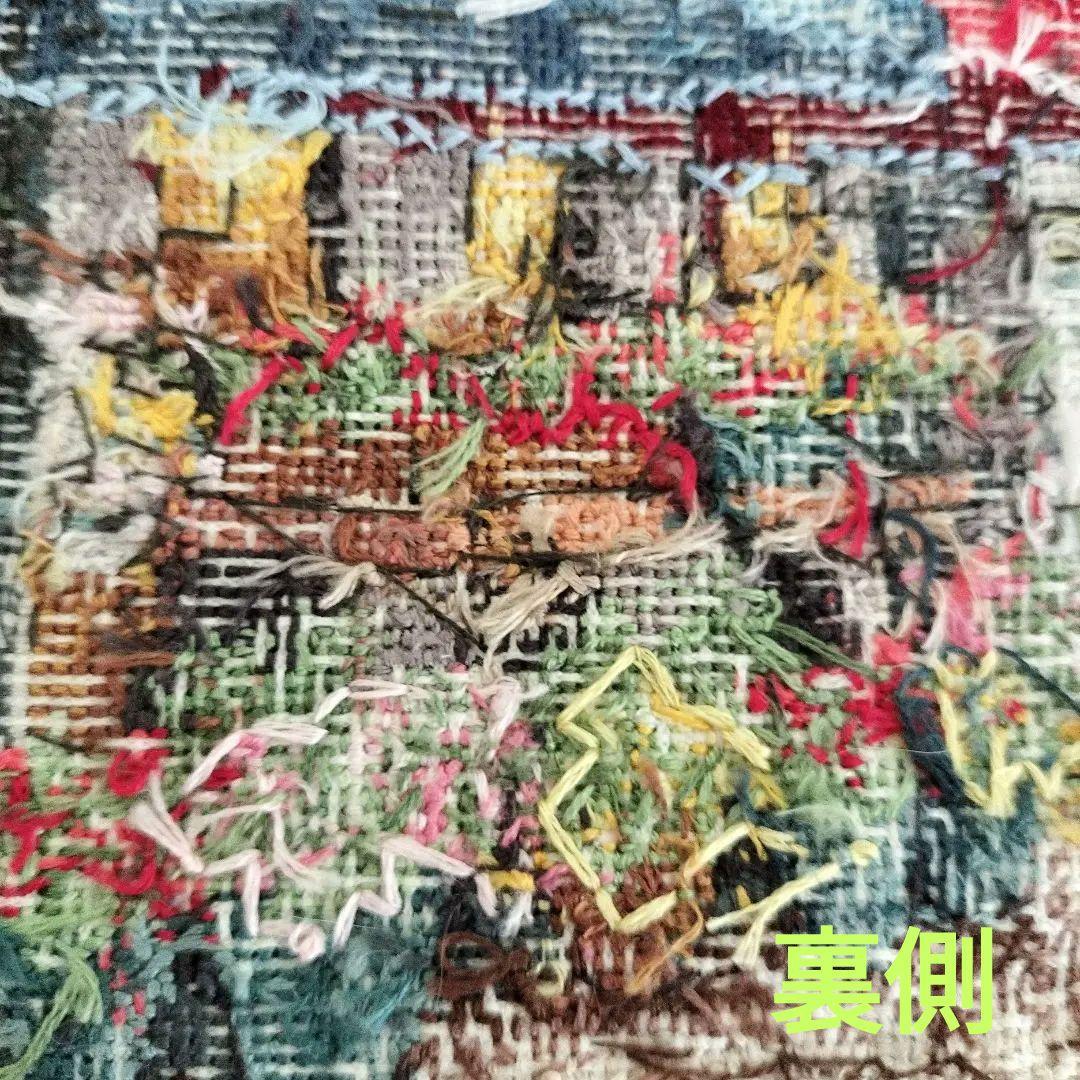 お値下げ中】クロスステッチ 完成品 ディメンジョンズ パリの花市