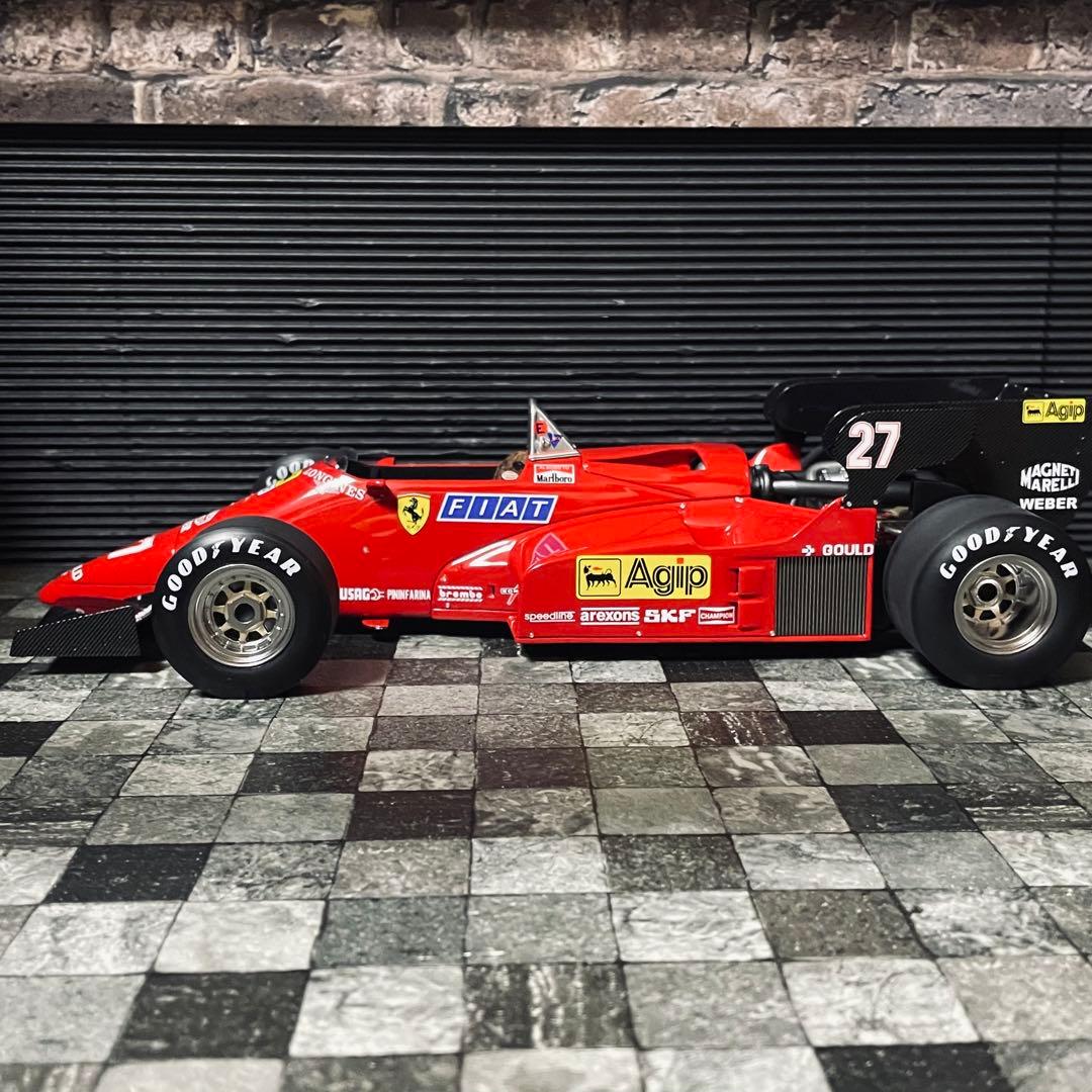 カスタム品 1/18 GP replicas フェラーリ 126C4M 1984 - メルカリ