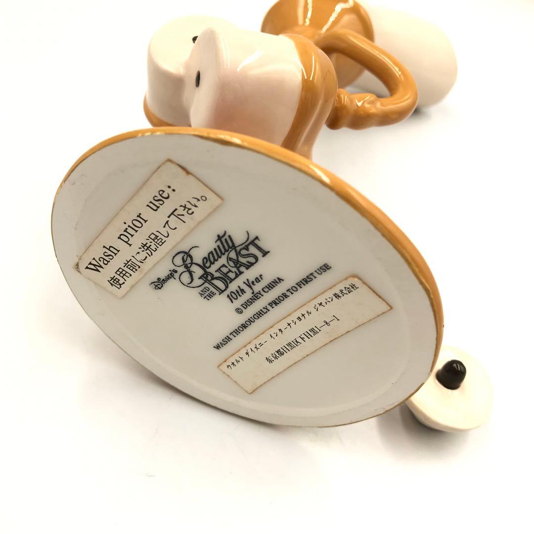 美女と野獣10周年 陶器製フィギュア /置物/小物入れ　5点セット