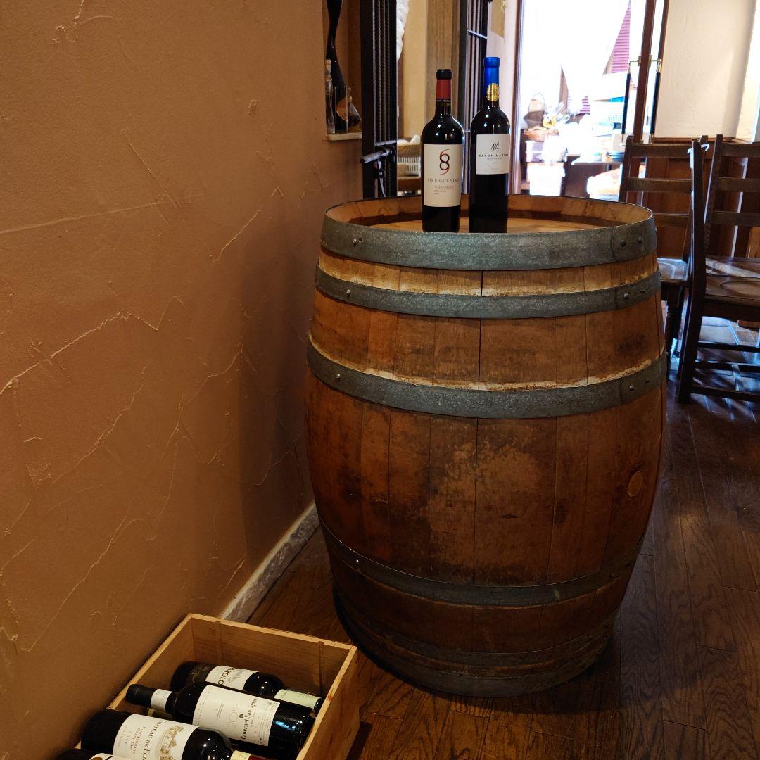 木製のワイン樽 60cm✕90cm ワイナリー樽