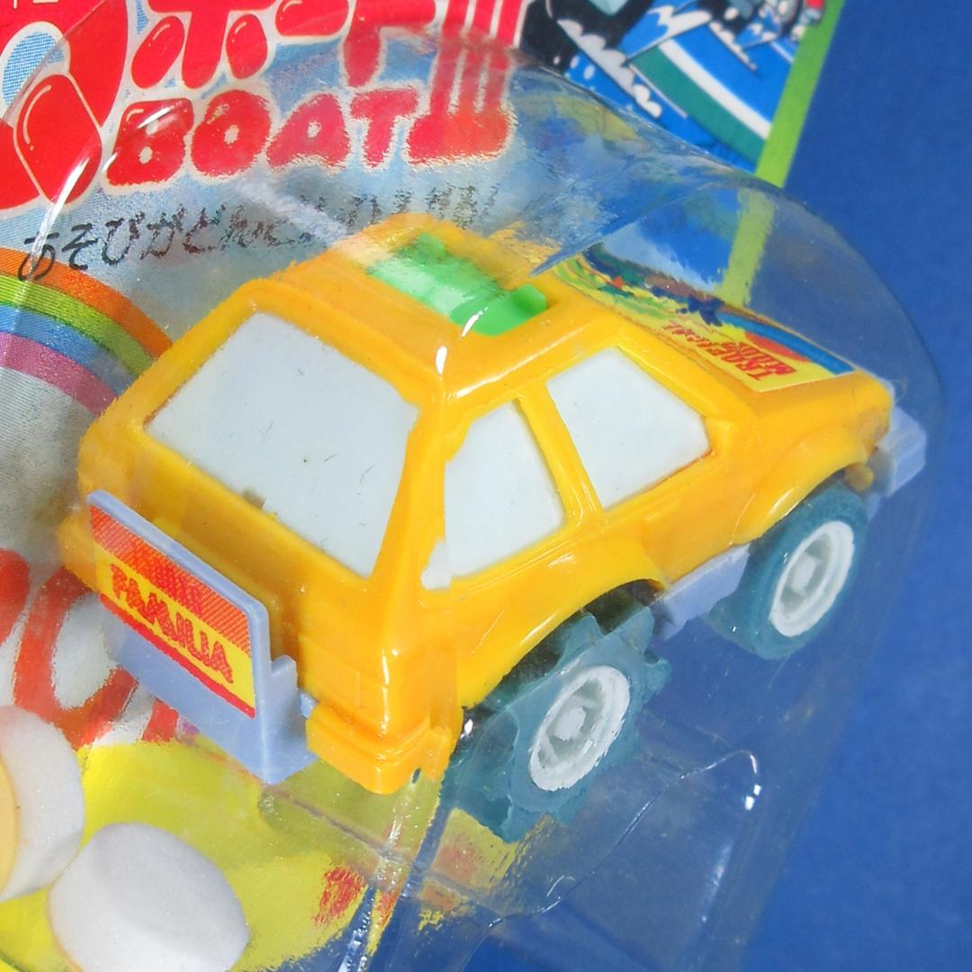 懐かしい アイディア チョロQ Qボート A-21 ファミリア 1500XG