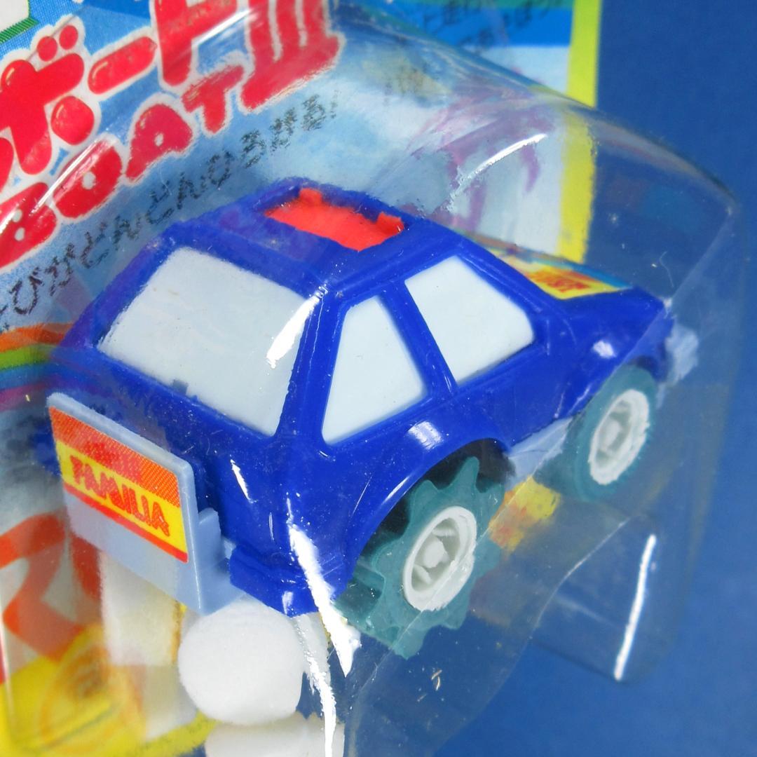 懐かしい アイディア チョロQ Qボート A-21 ファミリア 1500XG