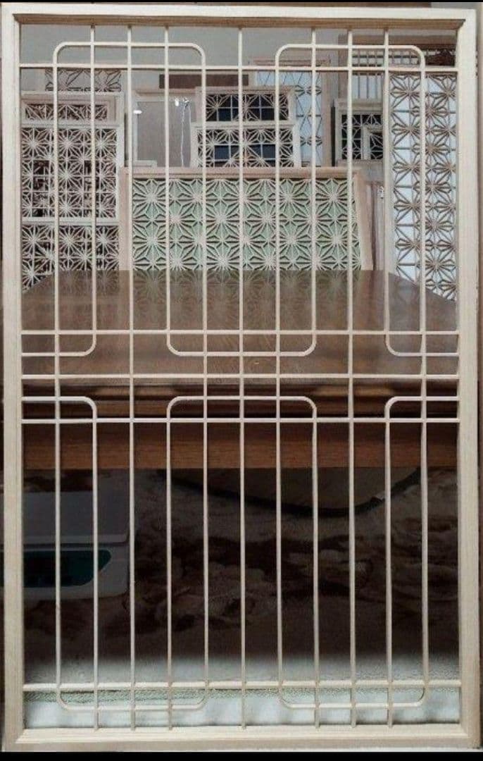 202 ❣️特価❣️ 飾り組子麻の葉組子アクリル板入り3枚一組