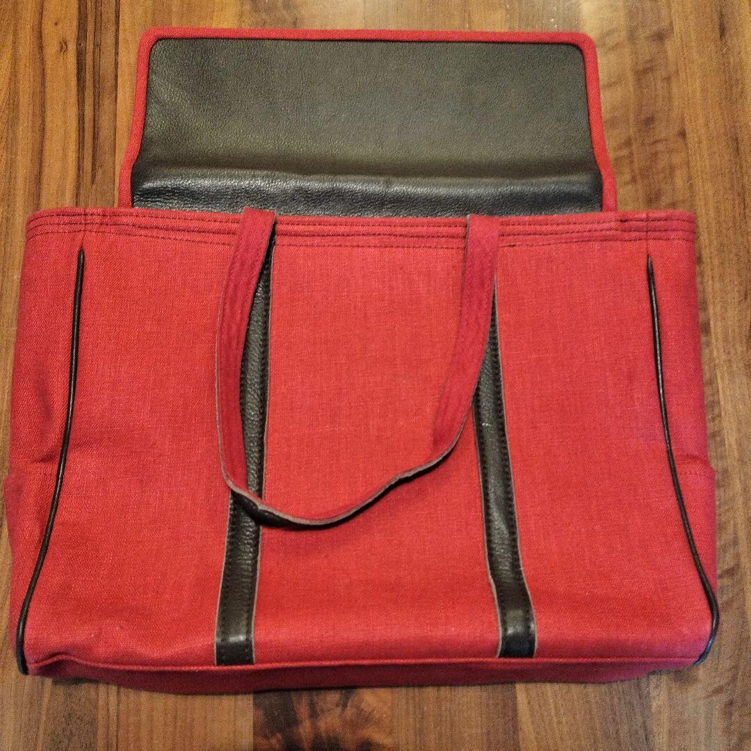 京都 ギャラリー遊形 オーバーナイト・トート 赤