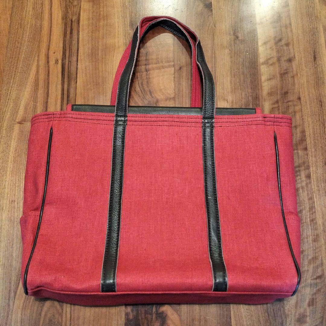 京都 ギャラリー遊形 オーバーナイト・トート 赤