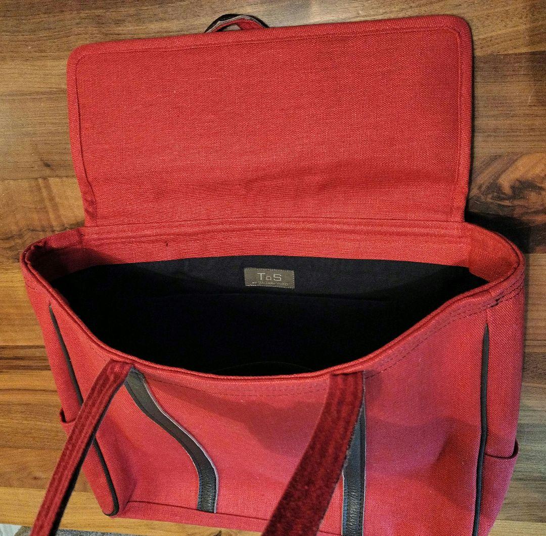 京都 ギャラリー遊形 オーバーナイト・トート 赤