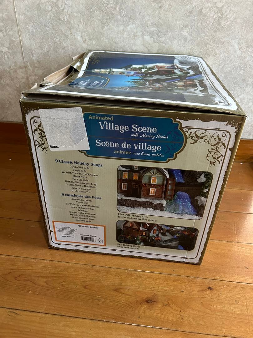 コストコ Animated Village Scene クリスマス オルゴール - メルカリ