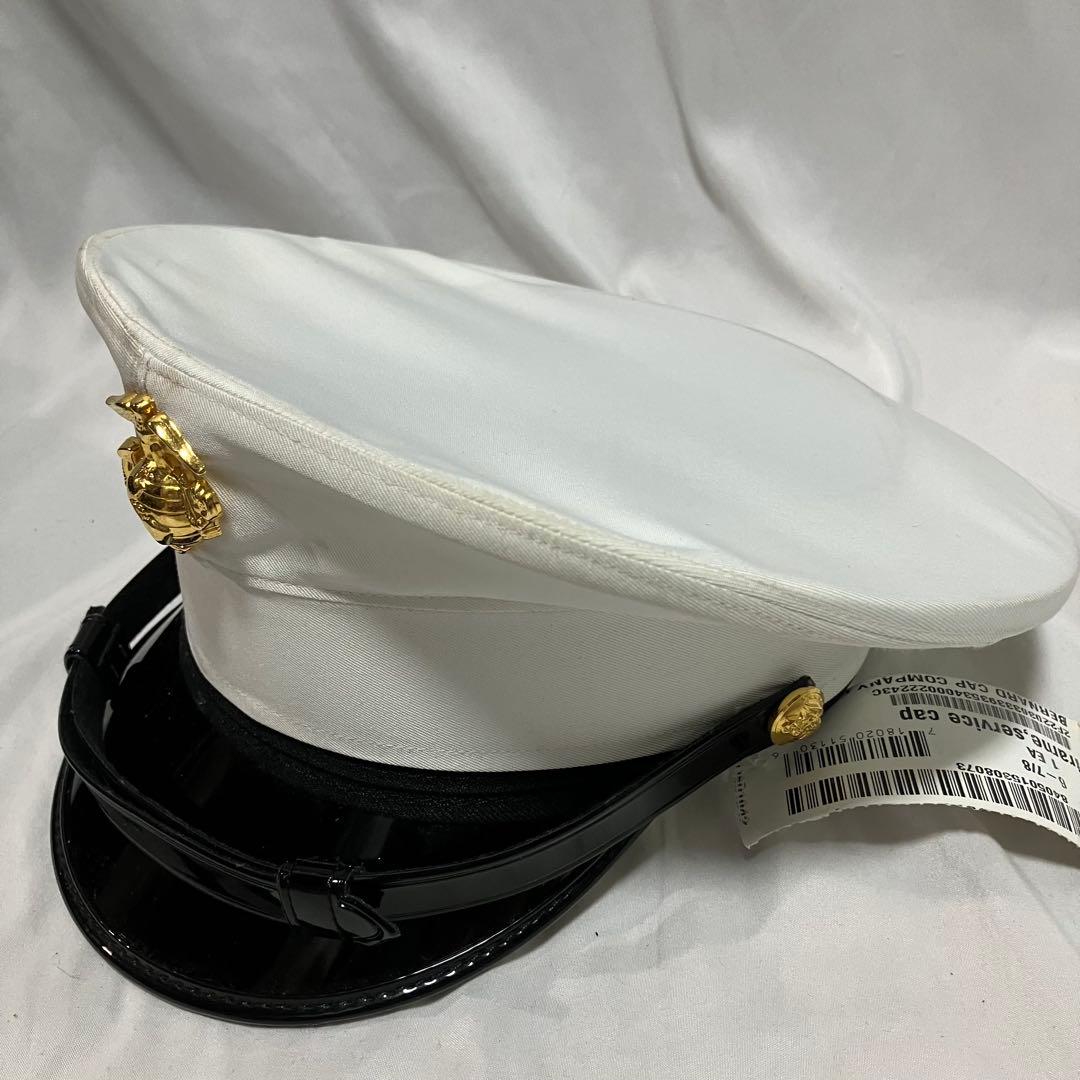 米軍 USMC 海兵隊 ドレス Cap 軍服 帽子 未使用 タグ付き 実物 官給