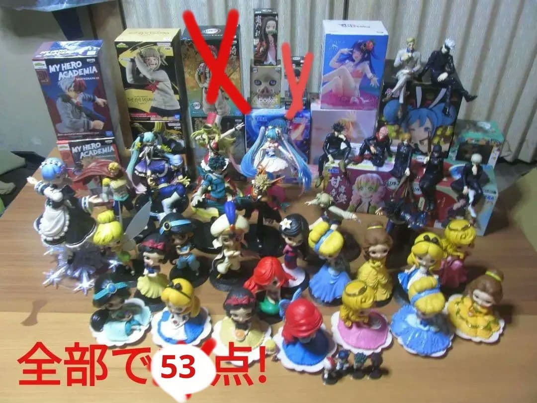 短期セール中 プライズフィギュア 39体セット(＋αあり) - メルカリ