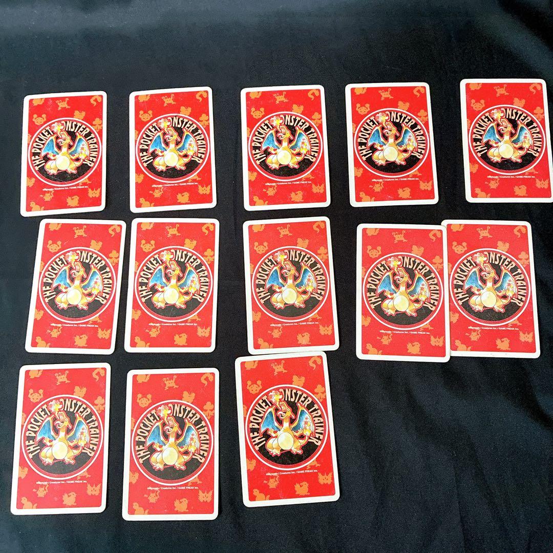 ポケモンカード　ポケットモンスター　赤　トランプ　レッド