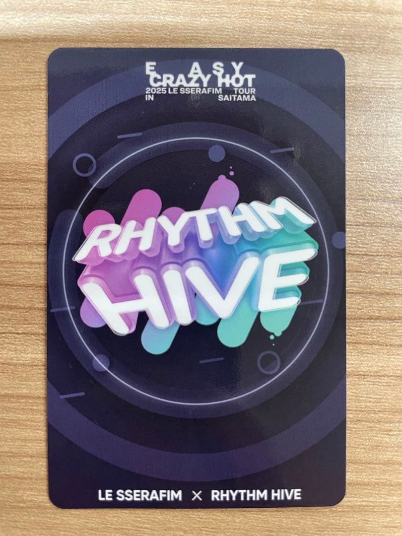 LE SSERAFIM サクラ トレカ RYTHEM HIVE リズムハイブ - メルカリ