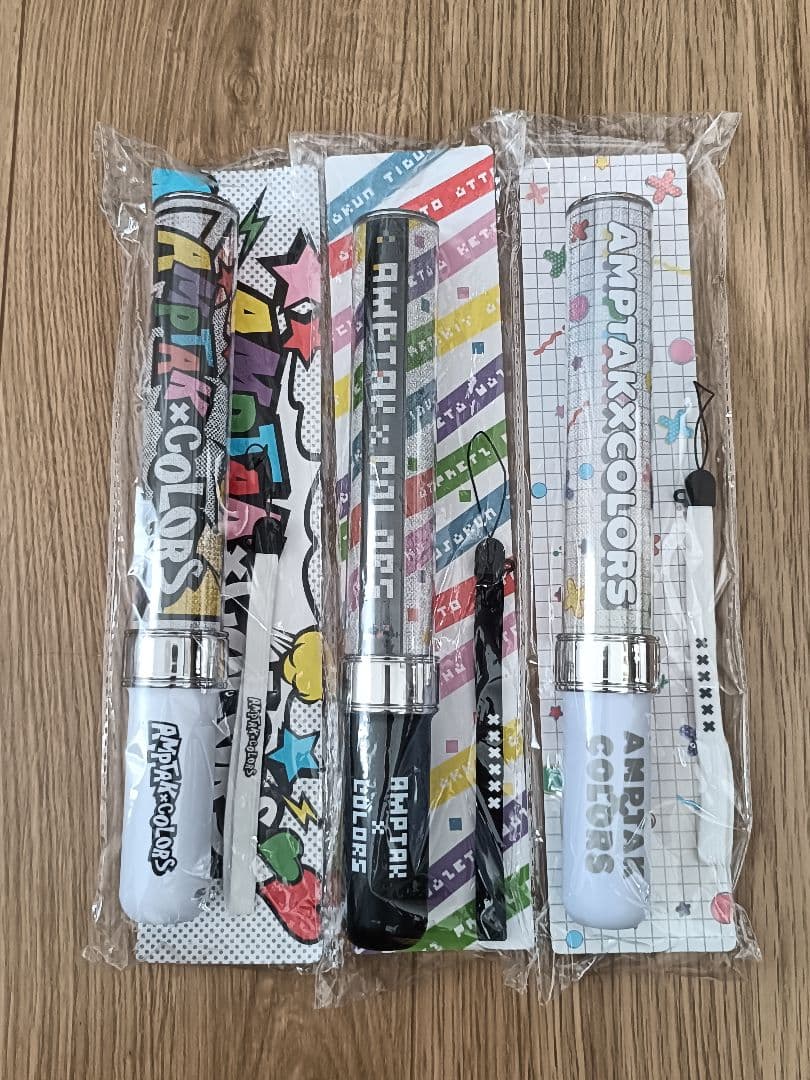 AMPTAK×COLORS ペンライト 3本セット - メルカリ